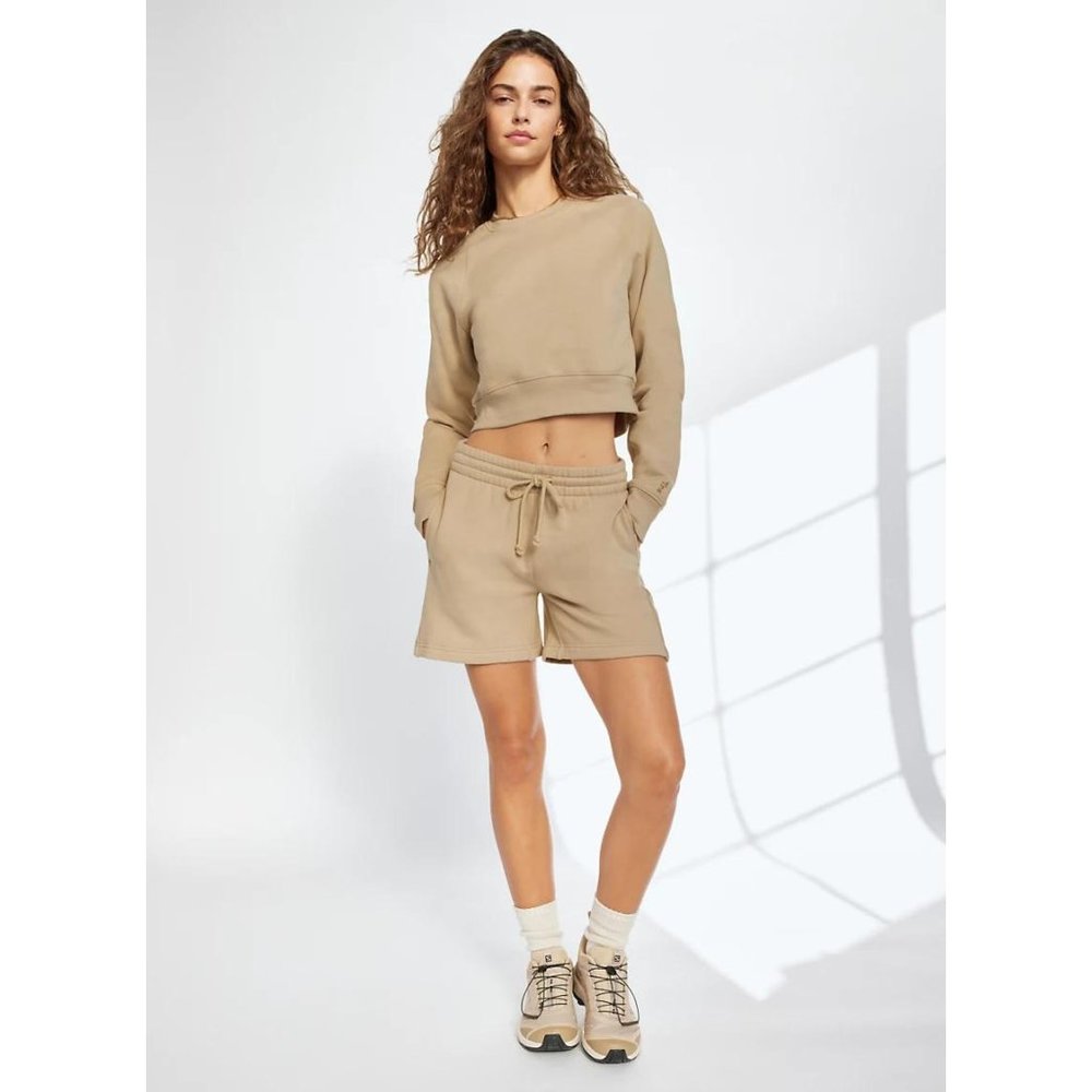 Aritzia TNA Cozy Fleece Perfect Raglan Sweatshirt